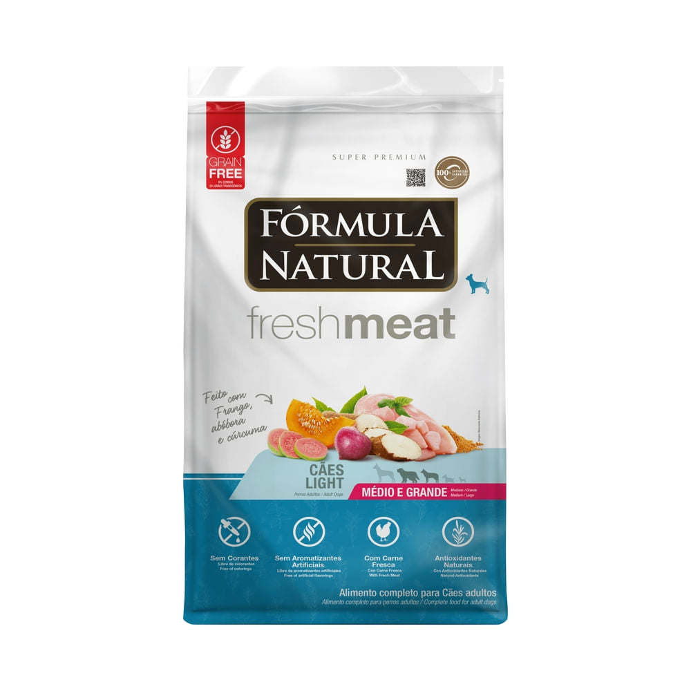 Alimento Seco Para Perro Adulo Fórmula Natural Light Med-Gra Pollo 2,5 kg