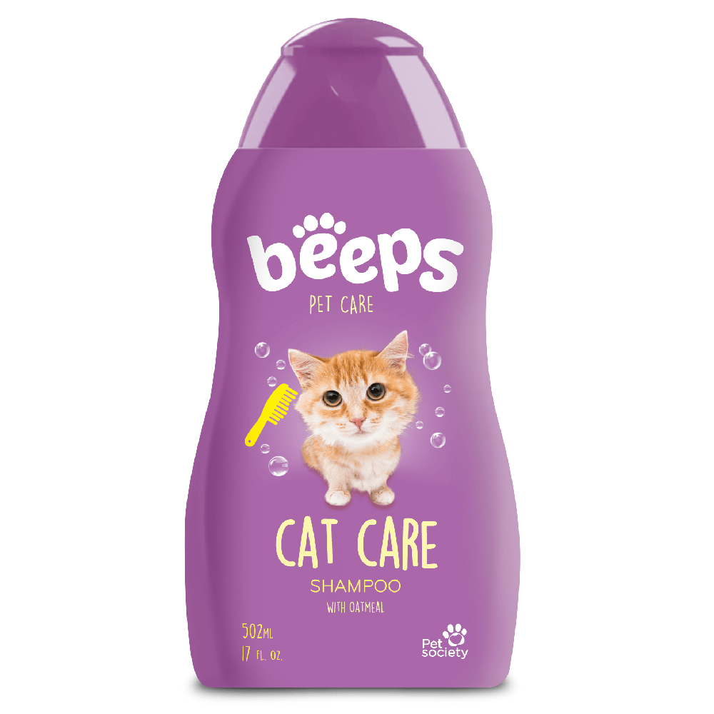 Beeps Shampoo Para Gato Pet Society 502 ml