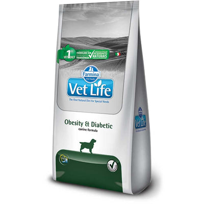 Alimento Para Perro Vet Life Obesidad Y Diabetes 10,1 kg