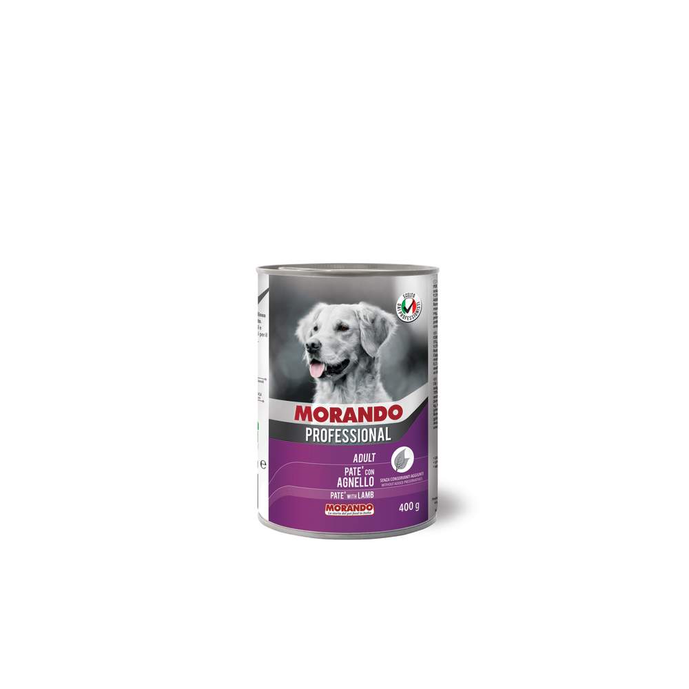 Alimento Húmedo Morando Dog Cordero Lata 400 g