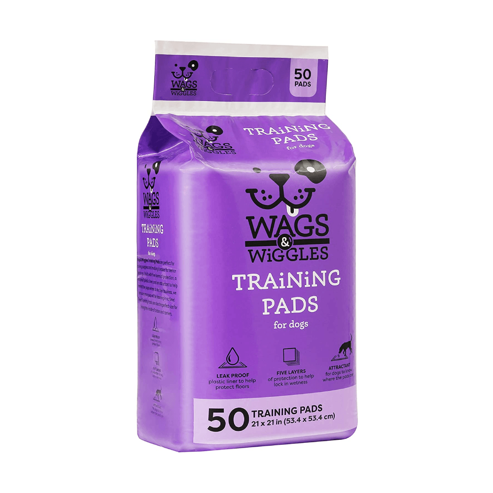 Tapetes Entrenadores De Orina Para Perro Wags And Wiggles 50 u