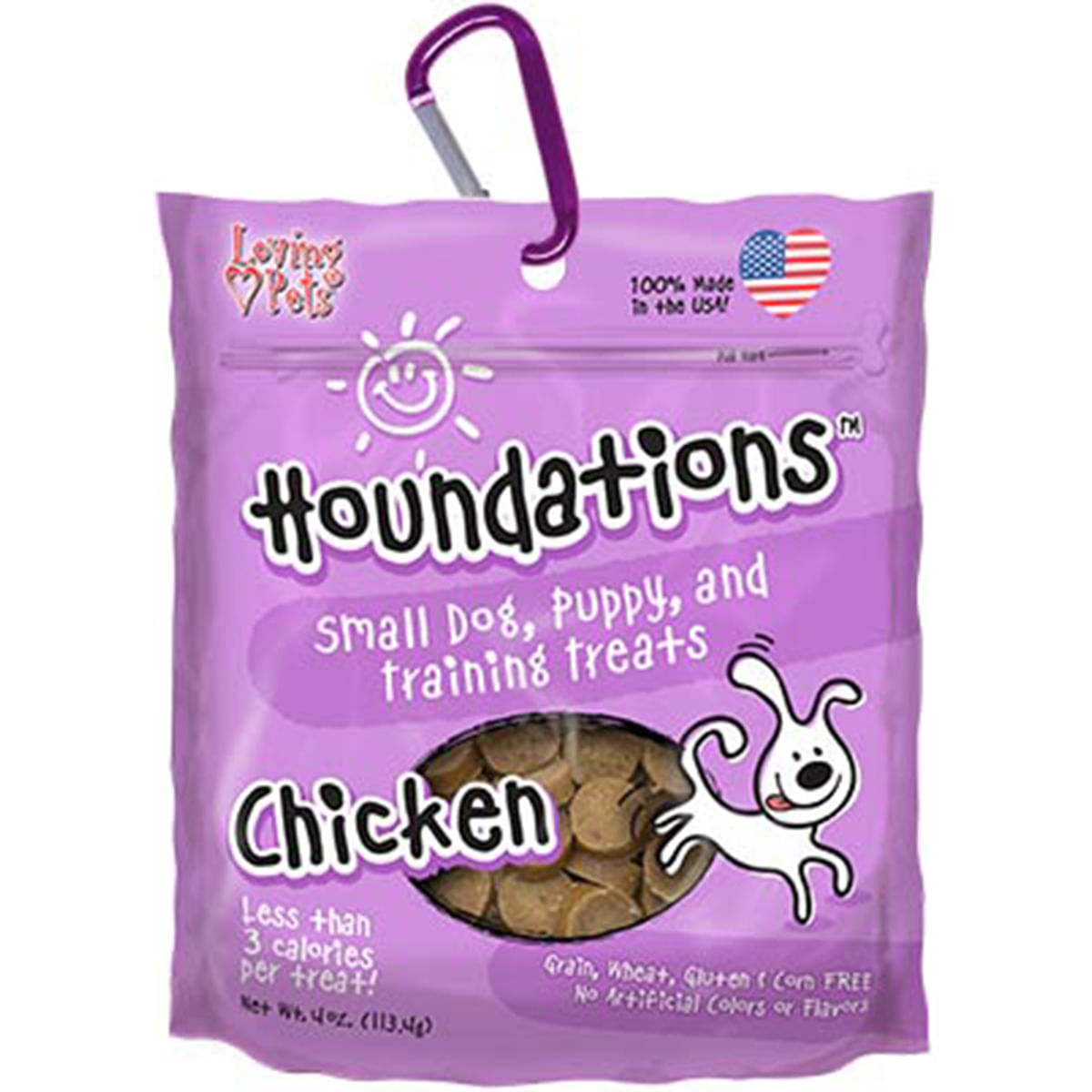 Snack Para Perro Houndations Pollo 4 oz