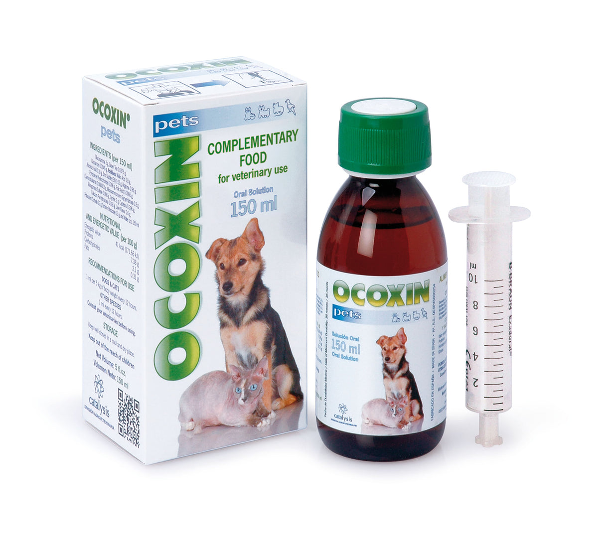 Suplemento De Uso Veterinario Ocoxin Oral 150 ml