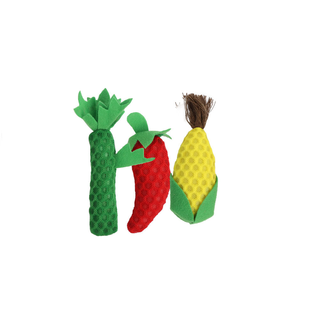 Juguete Afp Green Rush Veggies para Gato 3 u