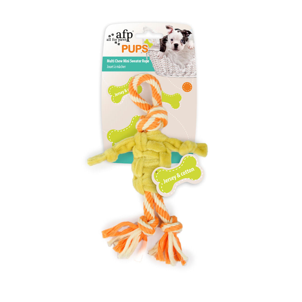 Cuerda Mini Afp Multimasticable Para Perro Único
