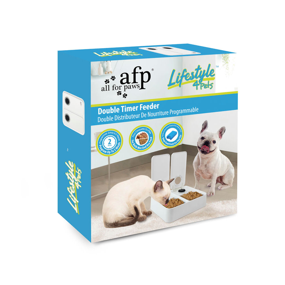 Dispensador Afp Lifestyle4Pets Timer Feeder para Mascotas Único