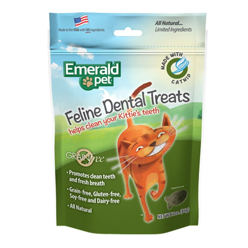 Emerald Pet Cat Snack Dental Catnip 85 g