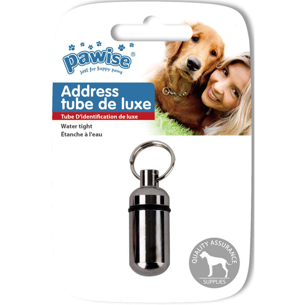 Tubo de Identificación Pawise para Perro 36 mm