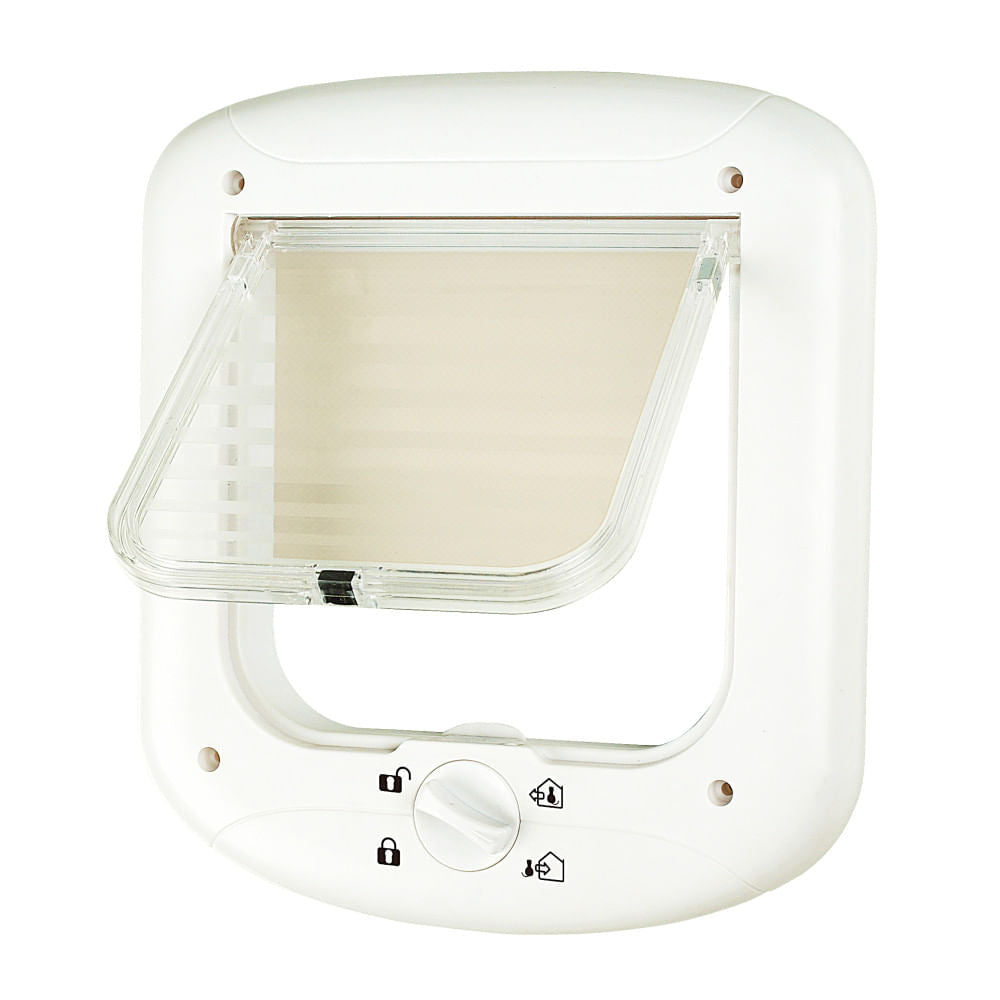 Puerta para Gato Pawise Transparente 23 x 26 cm