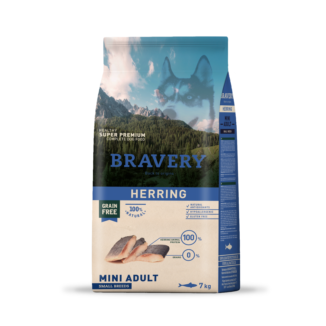 Bravery Herring Mini Adult Small Breeds 7 kg