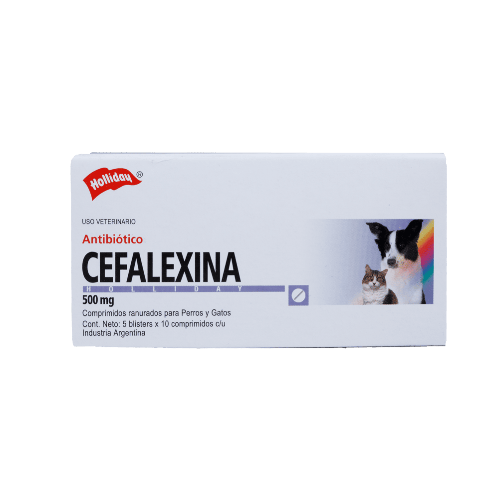 Cefalexina 500 mg $ x blister x 10 Tab