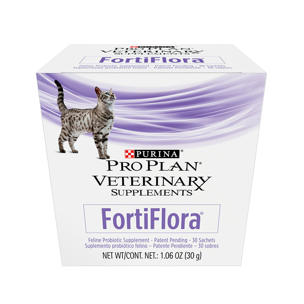 Suplemento Probiótico Para Gato Fortiflora Pro Plan Veterinary Supplements 1 Sobre