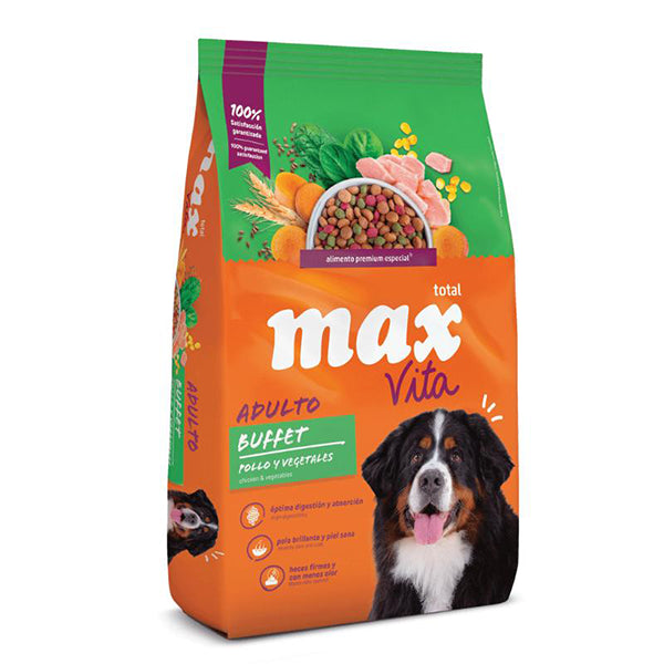Max Vita - Perro Buffet Pollo Y Vegetales