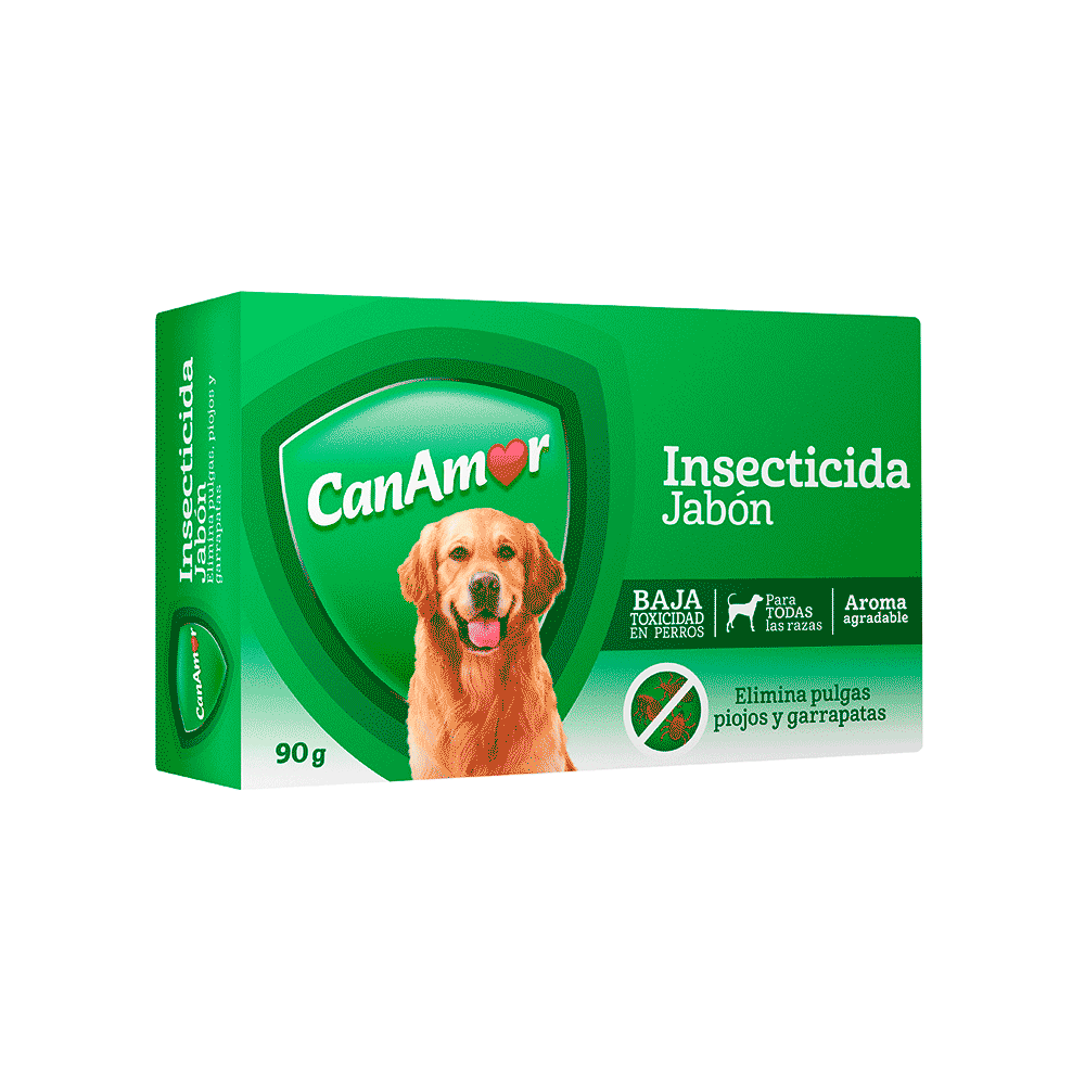 Jabón Para Perro Canamor Insecticida 90 g