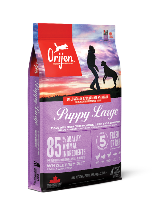 Orijen Puppy Large – Alimento para perros 11.4 kg