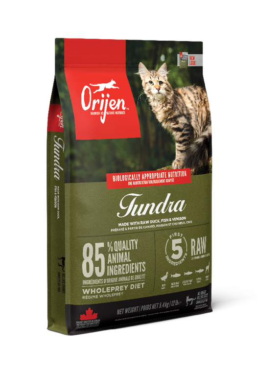Orijen Tundra – Alimento para gatos 340 g
