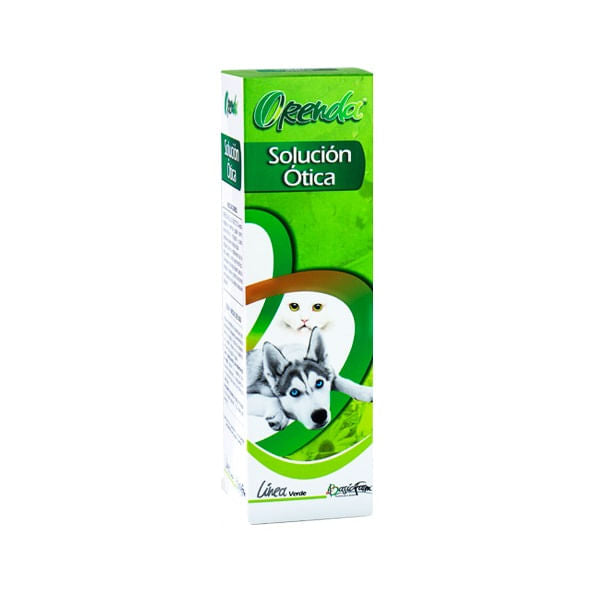 Solución Ótica Para Mascotas Orenda 100 ml