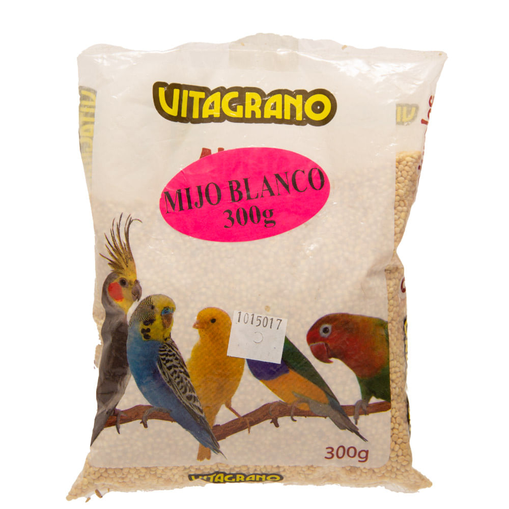 Alimento Para Pajaros Vitagrano Mijo Blanco 300 g