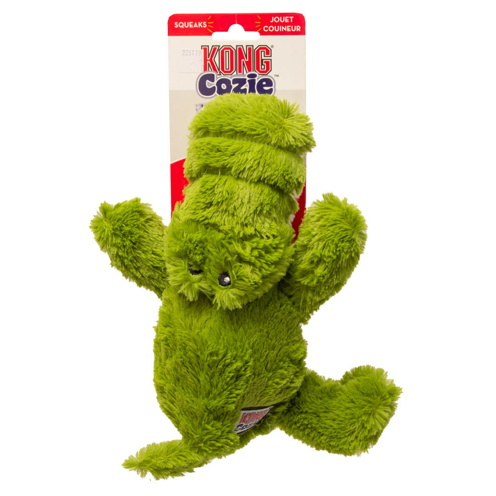 Juguete Para Perro Kong Peluche Cozie Cocodrillo M