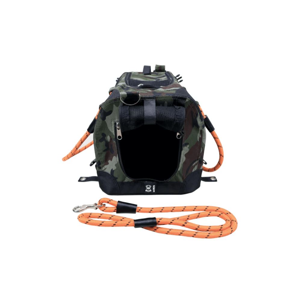 Transportador 2 en 1 Mascotas Remix M-pets Camuflado Naranja 41 x 28 x 28 cm
