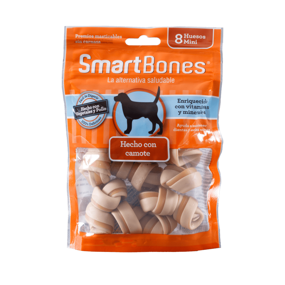 Hueso Para Perro Smartbones Sabor Camote Sin Carnaza 8 mini