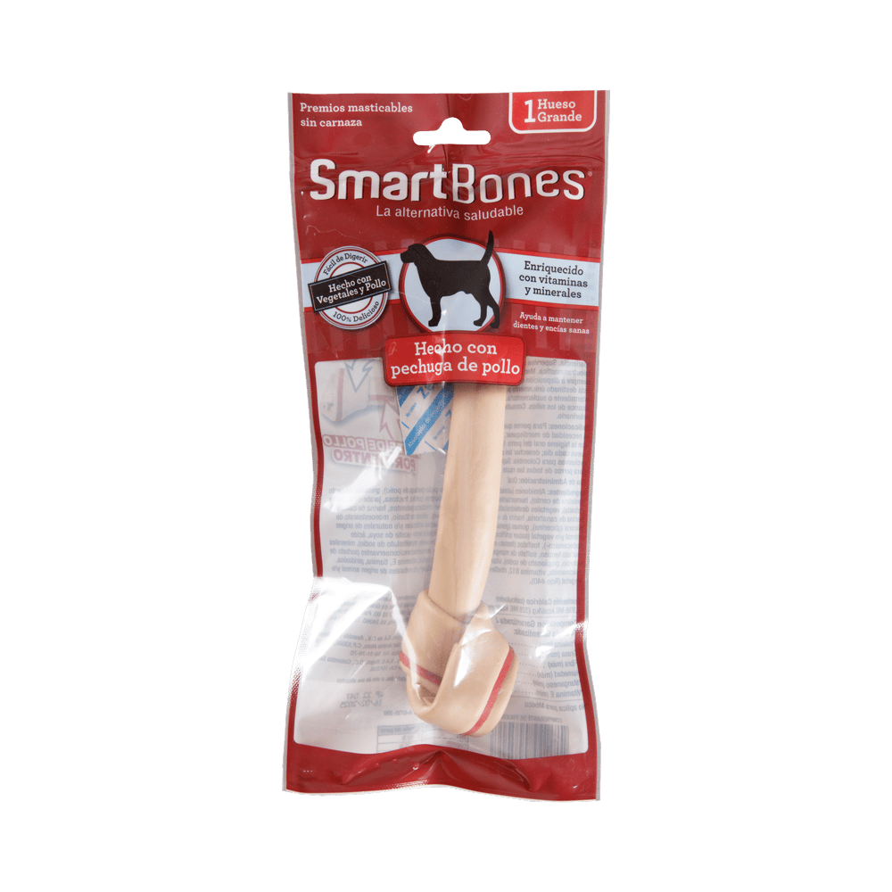 Hueso Para Perro Smartbones Pollo Sin Carnaza 1 L