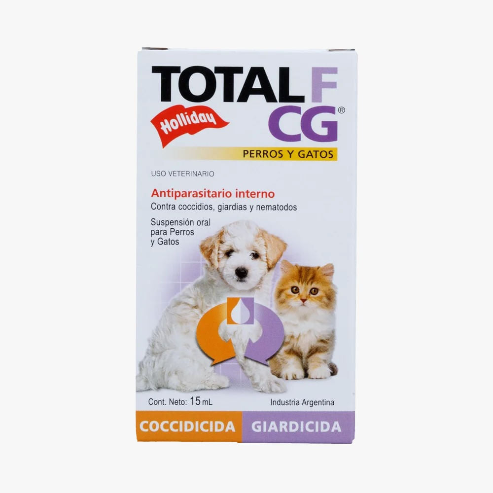Antiparasitario Interno Perros Y Gatos TOTAL F CG 15 ml