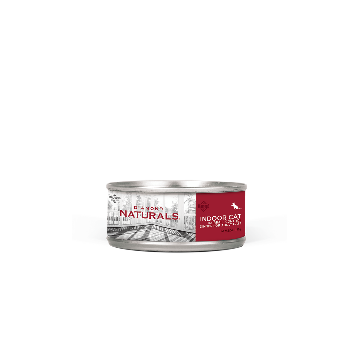 Diamond Naturals Indoor Cat Hairball Control lata para gatos adultos
