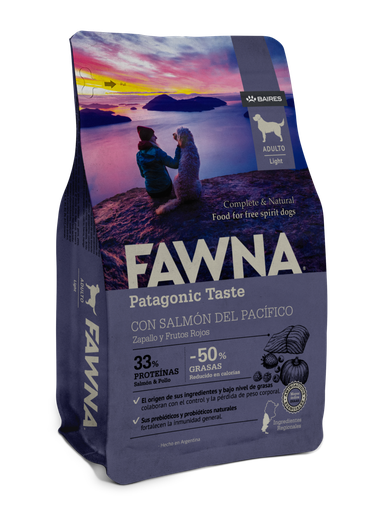 Fawna Salmón Perros Adultos Light