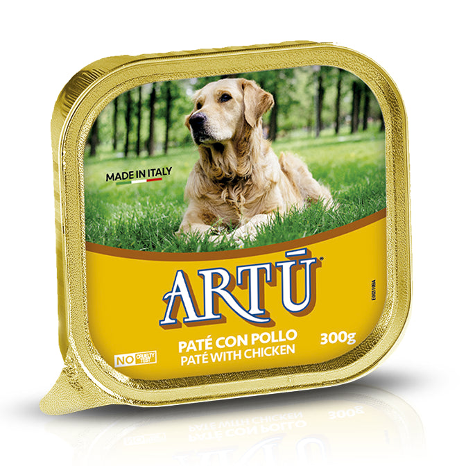 Alimento húmedo Artù Paté con Pollo
