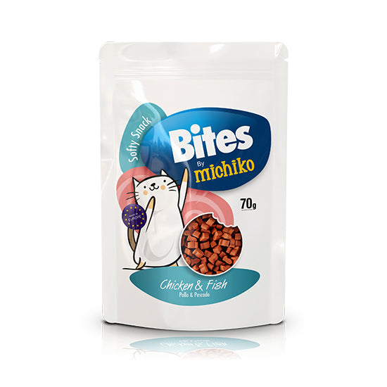 Snack Michiko Softy Snack Bites Chicken and Fish