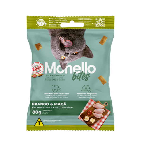Monello Bites Salud Bucal para Gatos
