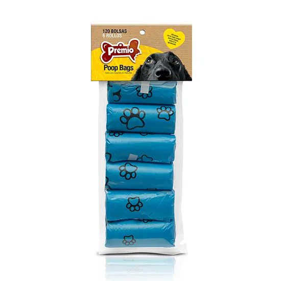 Poop Bags Premio Bolsa x 6 Rollos