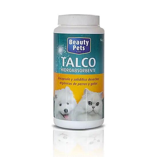 Talco hidroabsorbente Beauty Pets