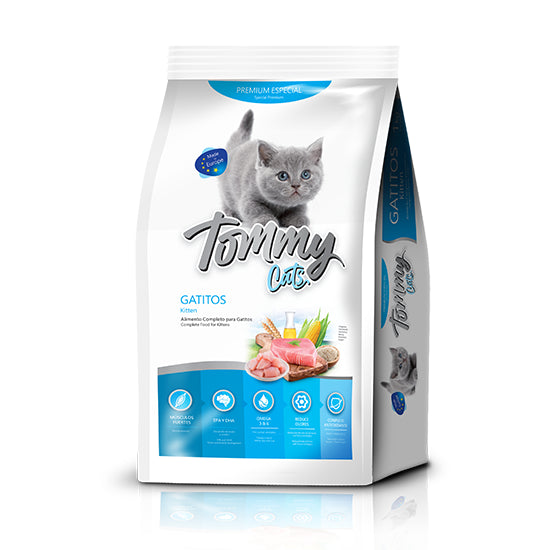 Alimento seco Tommy Cats Gatitos