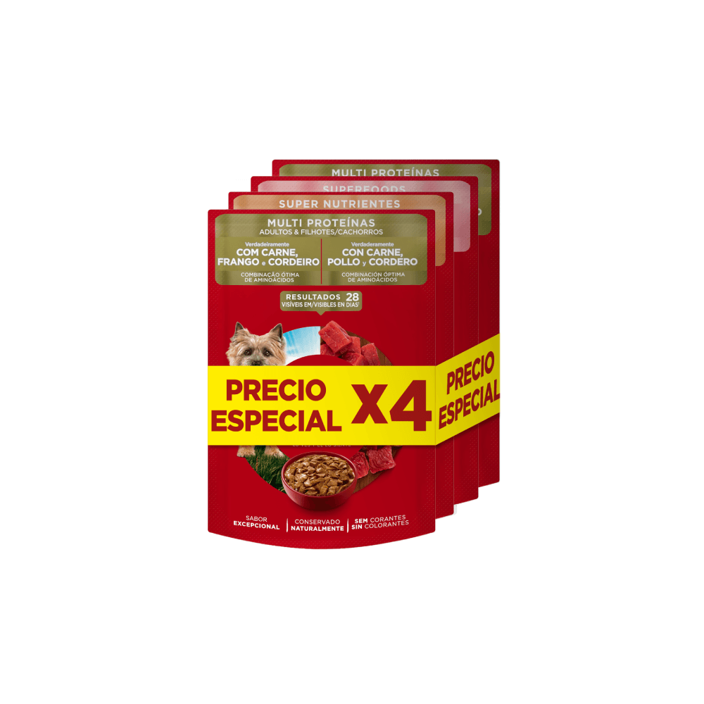 Alimento Húmedo Para Perro One Pack Surtido X4 85 g