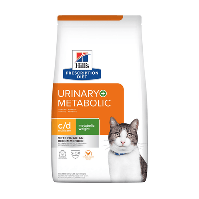 Alimento seco para gato Hills Prescription Diet c/d Multicare Plus Metabolic cuidado urinario 6,35 lb