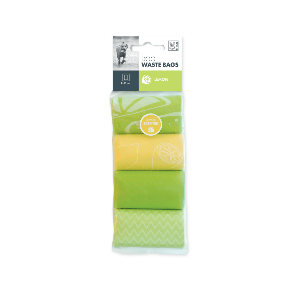 Bolsas M-PETS Waste Aroma Limón 120 Bolsas