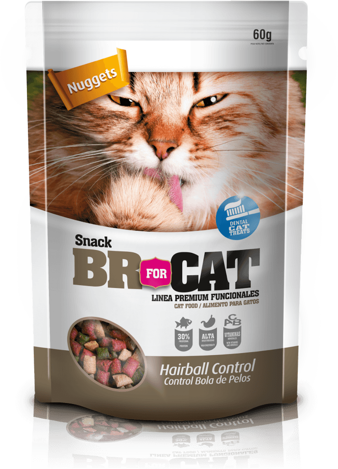 Snack Para Gato Br Bolas De Pelo 60 g