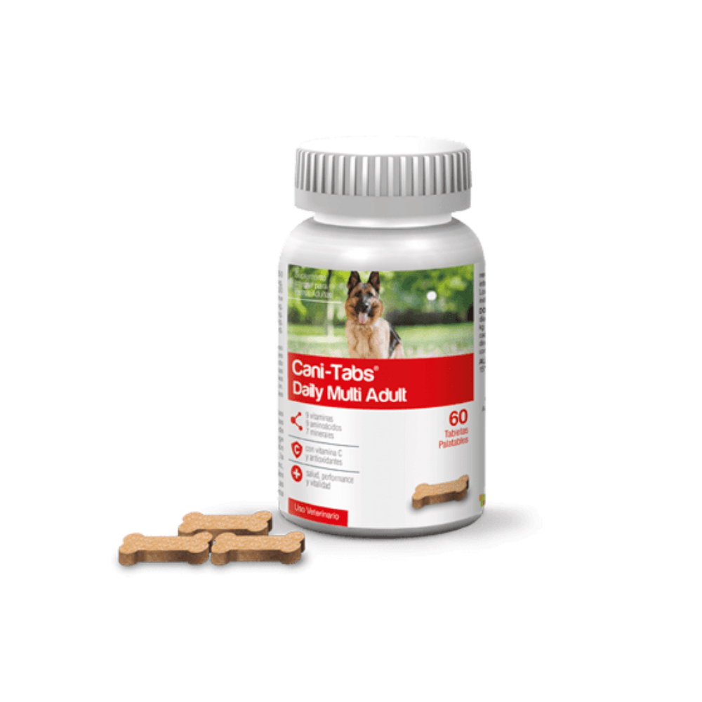 Suplemento Daily Multi Adult Para Perro Cani-Tabs 60 Tab