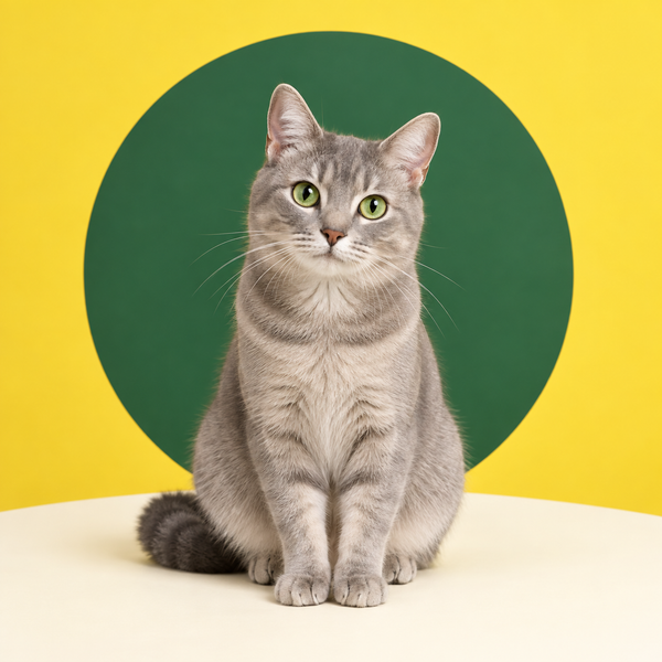 Gato gris: productos para gatos