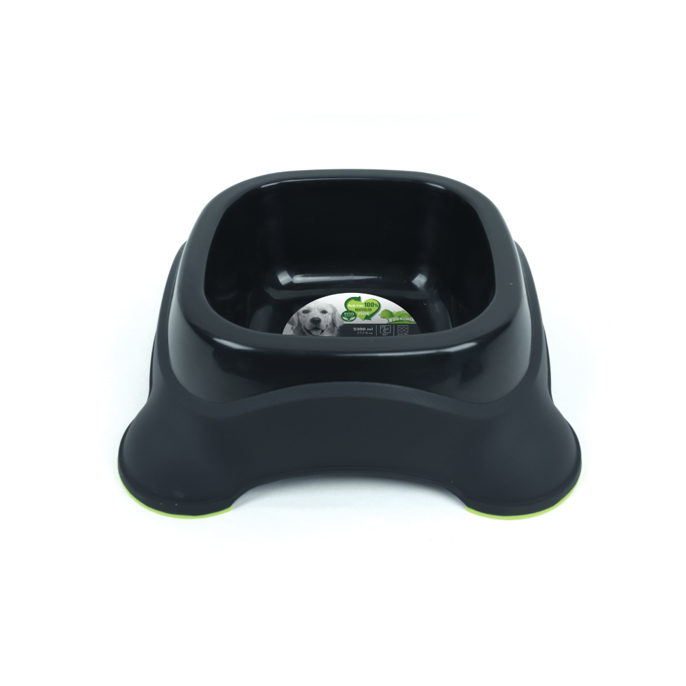 Comedero Para Perro M-PETS Eco Negro 2,3 L