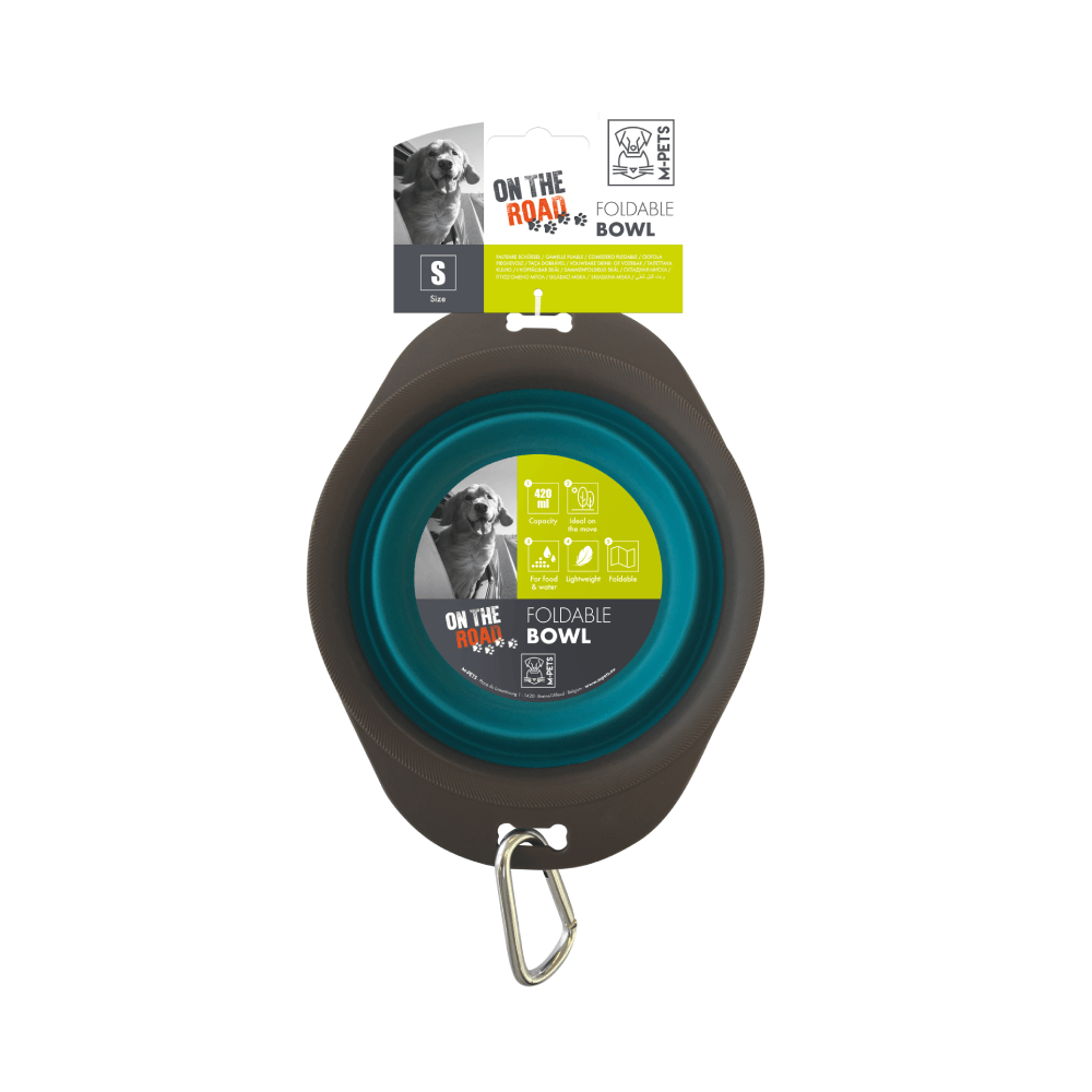 Comedero Plegable Para Mascotas M-PETS 20,5 × 15,5 × 5,5 cm