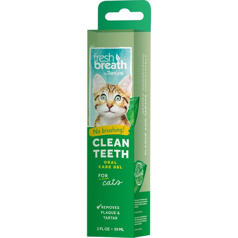 Gel Limpiador De Dientes Para Gato Clean Teeth 2 oz