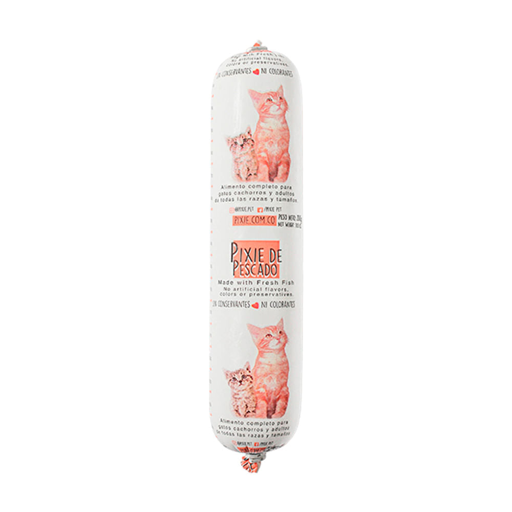 Alimento Húmedo Para Gato Pixie Dieta De Pescado 200 g