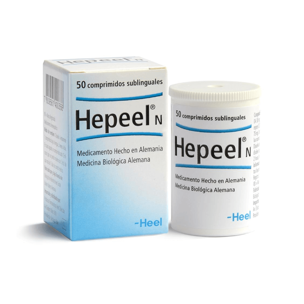 Homeopático Hepeel Tabletas Heel 50 Tab