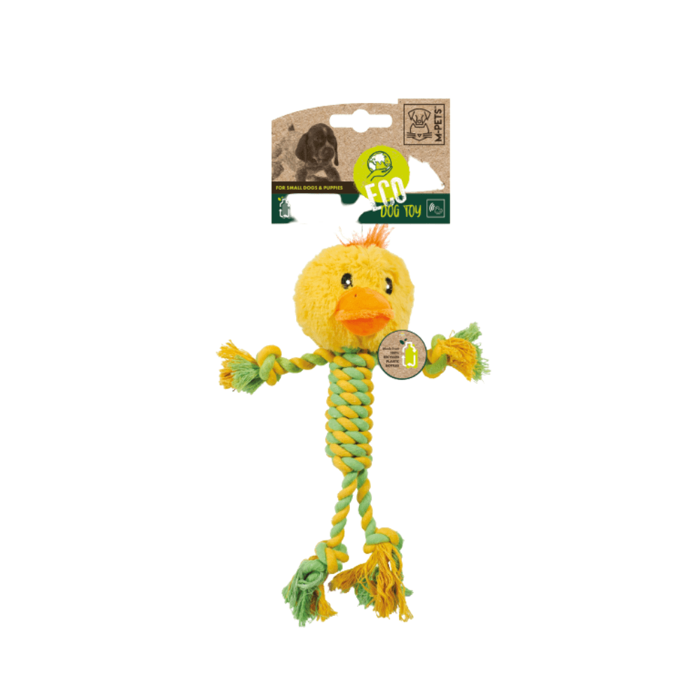 Juguete Para Perro M-PETS Eco Milo Verde Y Amarillo Único
