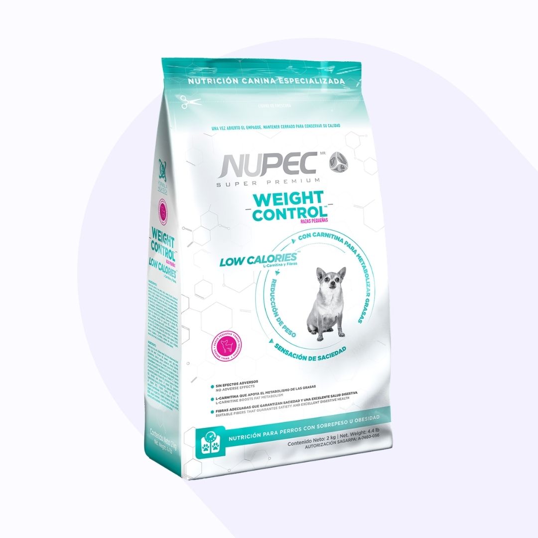 Nupec Weight Control Raza Pequeña 2.0 Kg