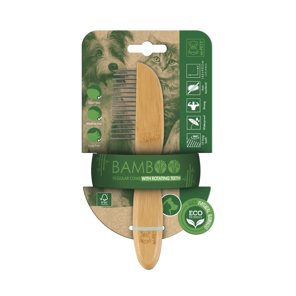 Peine Para Mascota M-PETS Regular Comb 16 Dientes Único