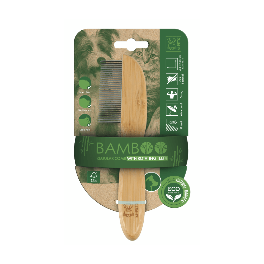 Peine Para Mascota M-PETS Regular Comb 31 Dientes Único
